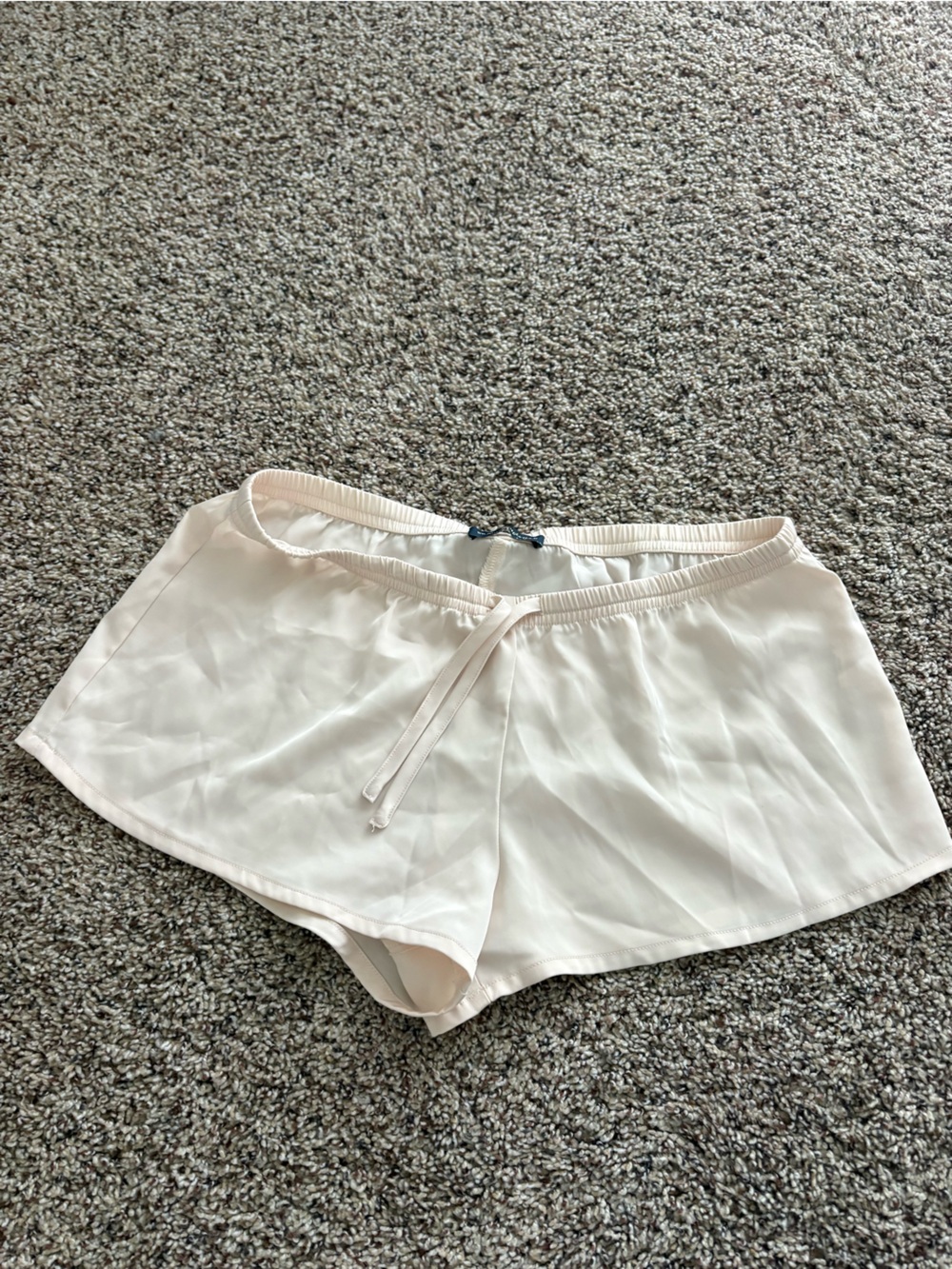Brandy Melville Pink Satin Sleep Shorts
